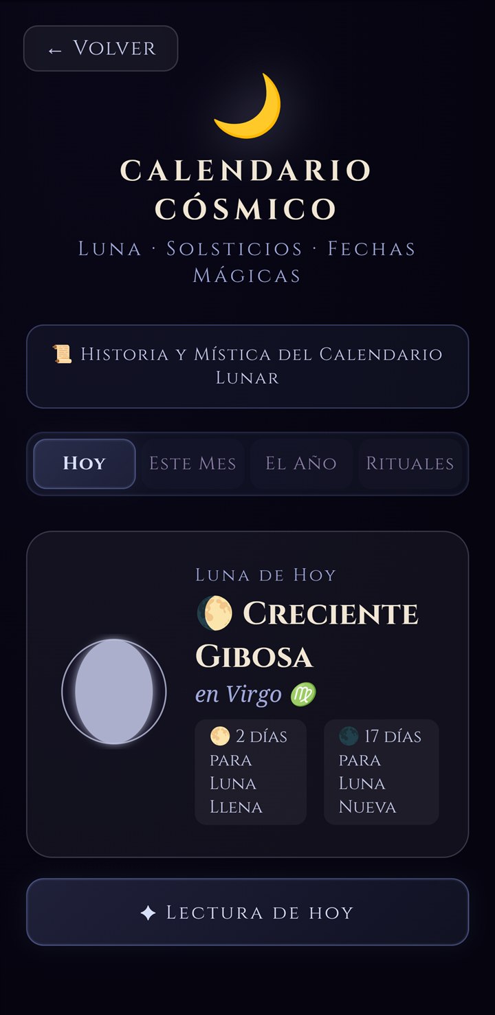 Captura de Stoic Stars: Calendario cósmico