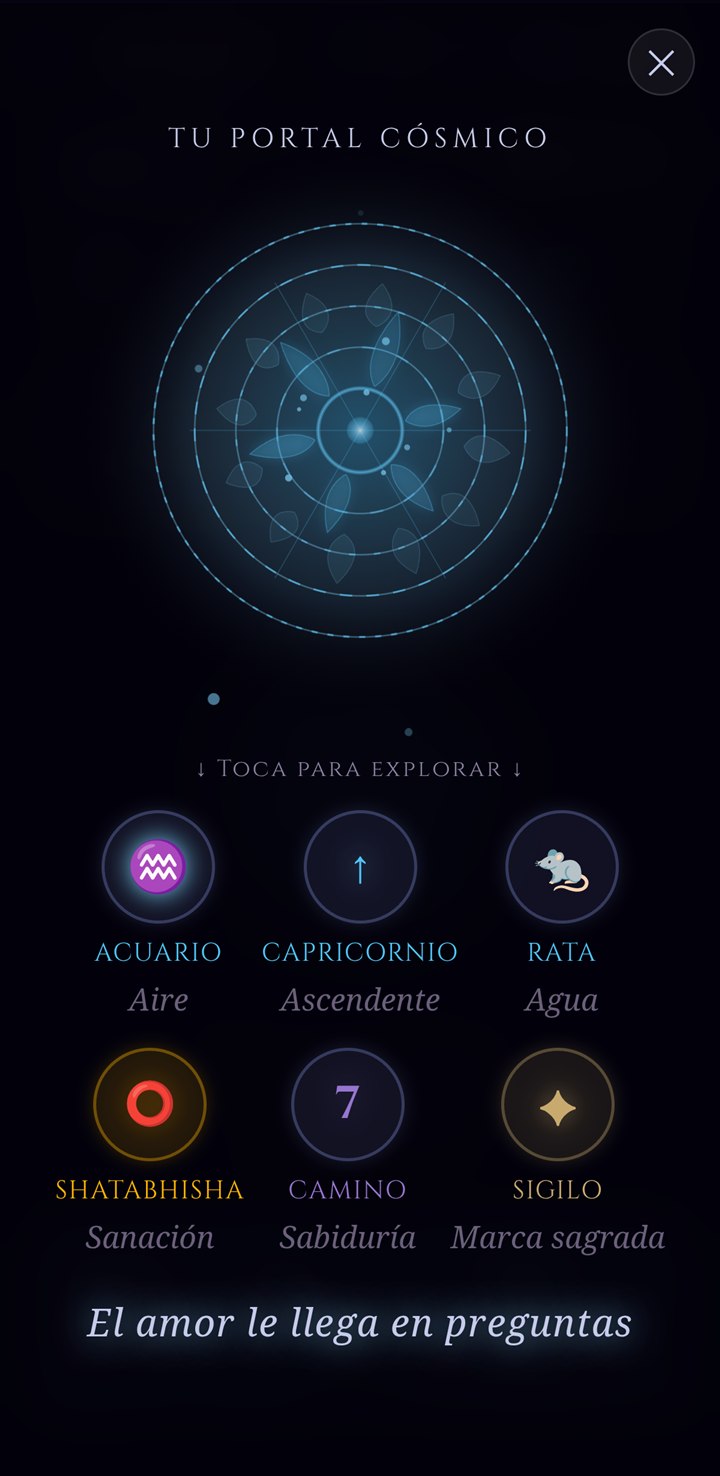 Captura de Stoic Stars: Portal cósmico · Resumen del perfil