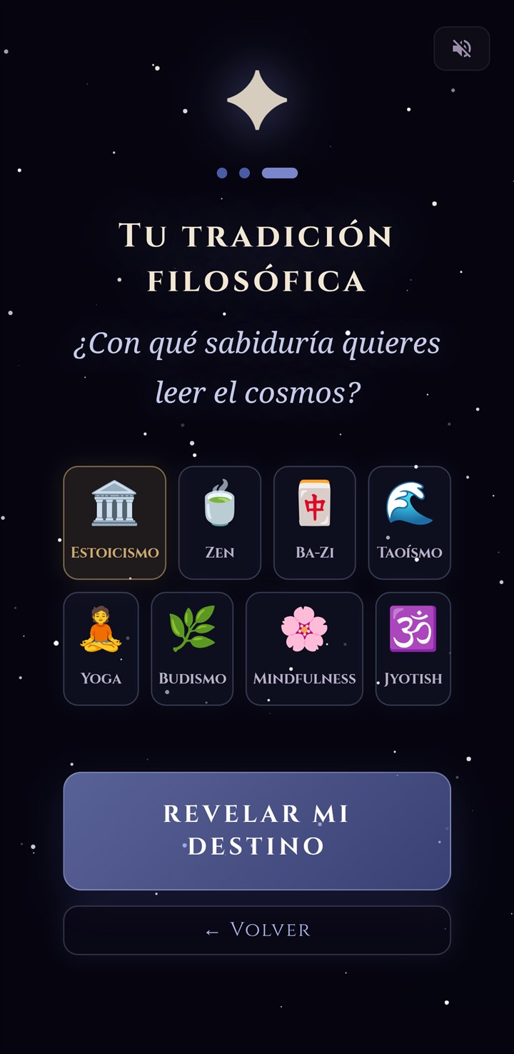 Captura de Stoic Stars: Selección de tradiciones filosóficas